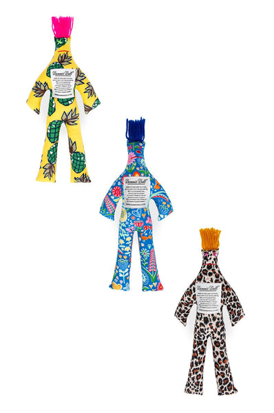 Dammit Dolls Ménage à Trois 3 pack Dammit Doll Stress Relief Toy, Gag Gifts  